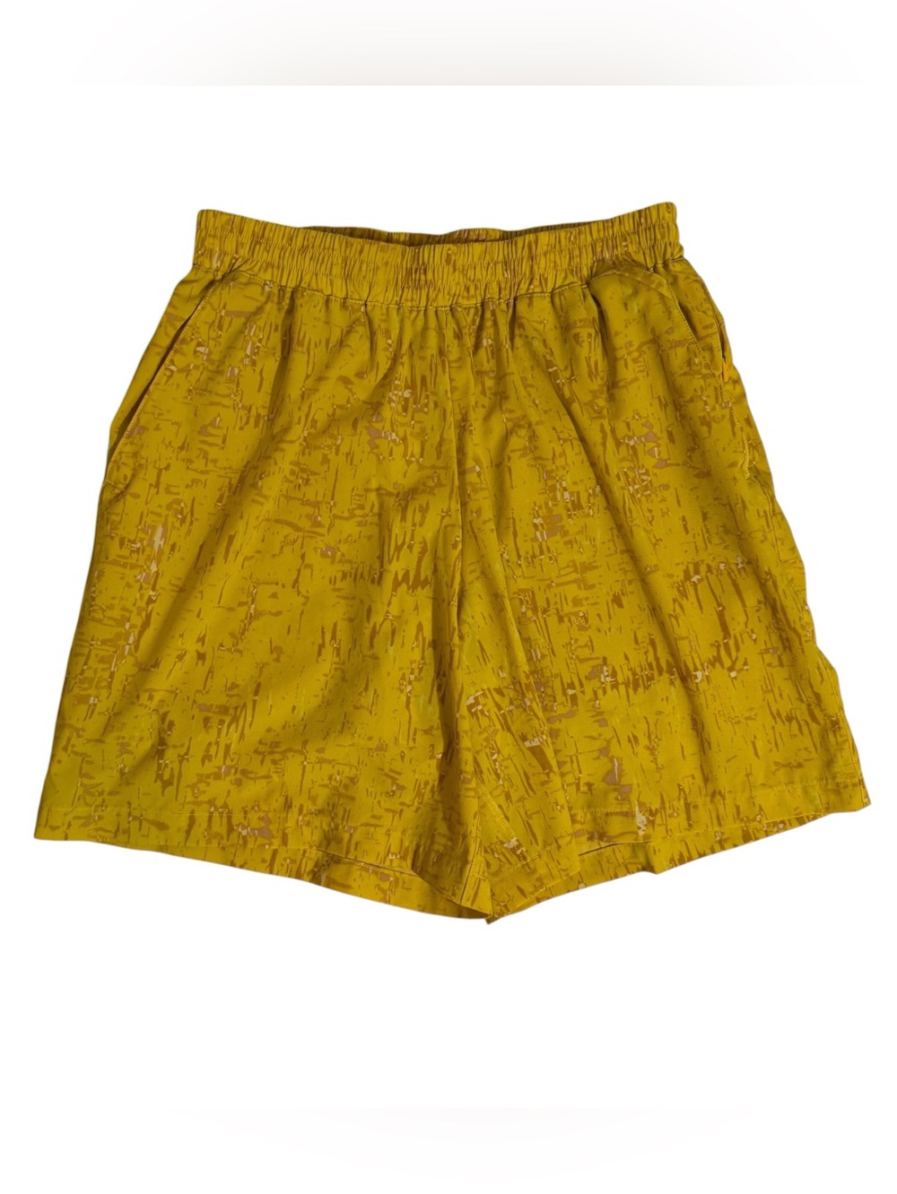 Outdoor Voices Men’s Size X-Small Yellow Anytime Shorts Gym Lounge Beach